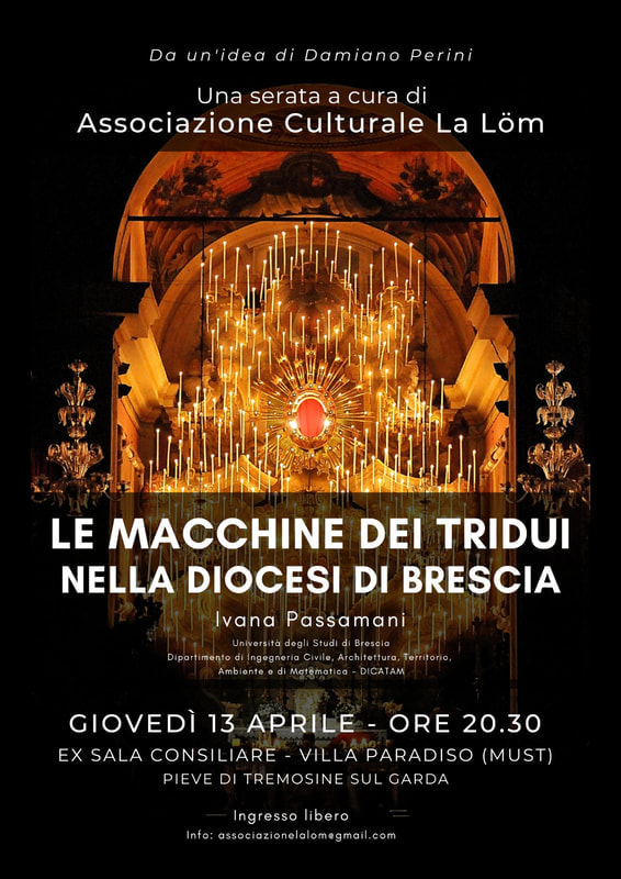Le macchine dei tridui nella diocesi di Brescia - conferenza Ivana Passamani aprile 2023